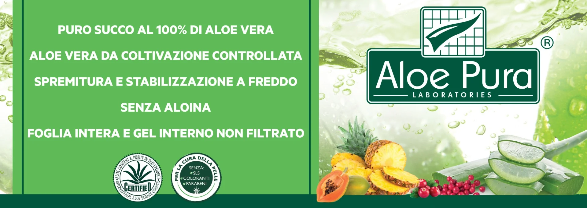 Alta Natura Aloe Vera Succo 1 l