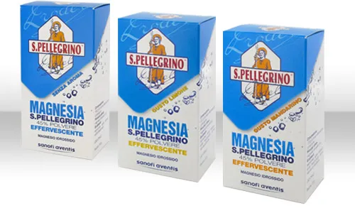Magnesia San Pellegrino Polvere Effervescente Gusto Limone 100 g