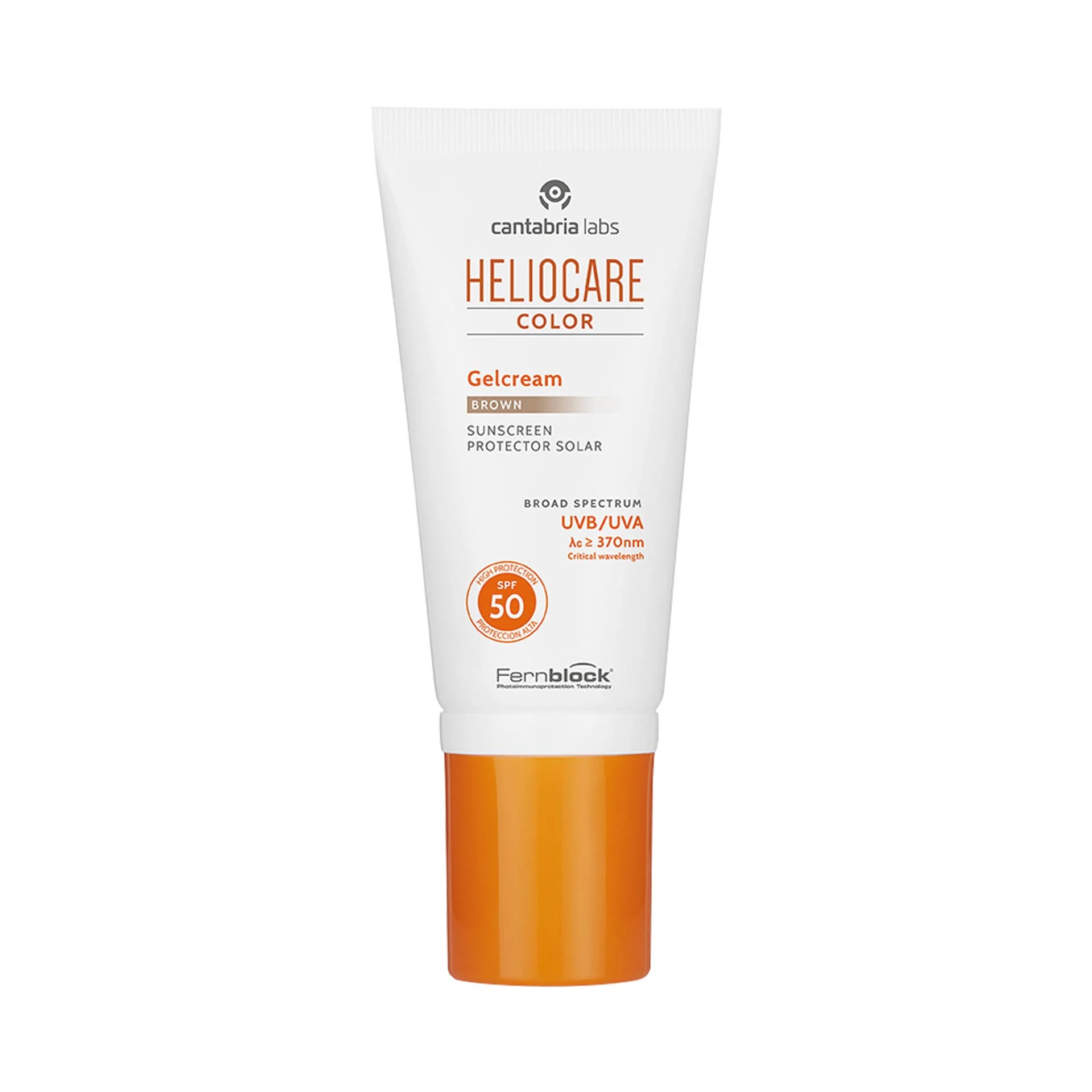 Heliocare Color Gelcream SPF 50 Brown Crema Solare Colorata 50 ml Facilmente Spalmabile