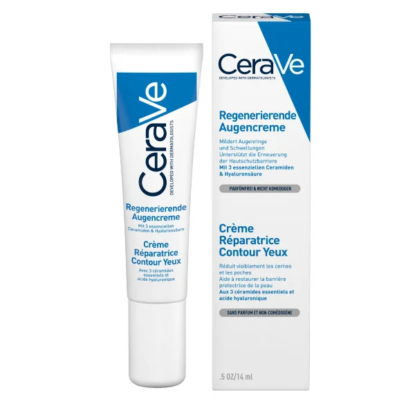 Cerave Crema Per Il Contorno Occhi 14 ml Trattamento in Crema Anti-borse e Anti-occhiaie