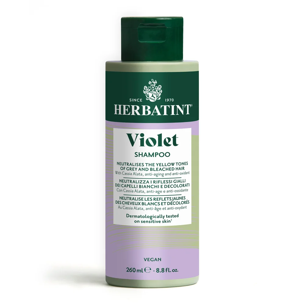 Herbatint Violet Shampoo 260 ml Contrasta l'Ingiallimento