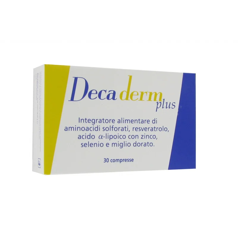 Decaderm Plus Integratore 30 Compresse Unghie e Capelli