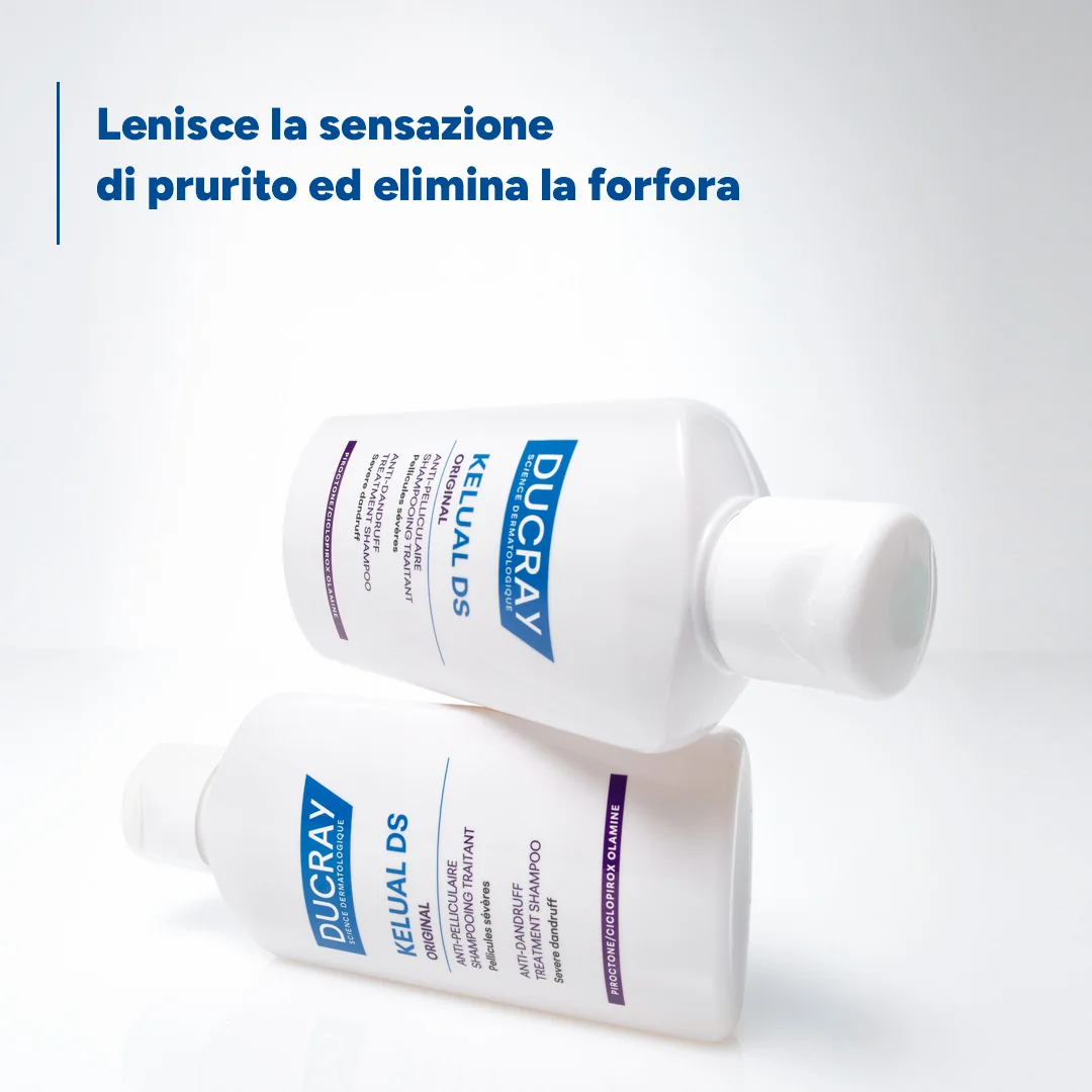 Ducray Kelual DS Shampoo Trattante Contro la Forfora Severa 100 ml Antiforfora