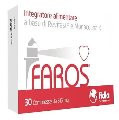 Faros 30 Compresse - Integratore Colesterolo 