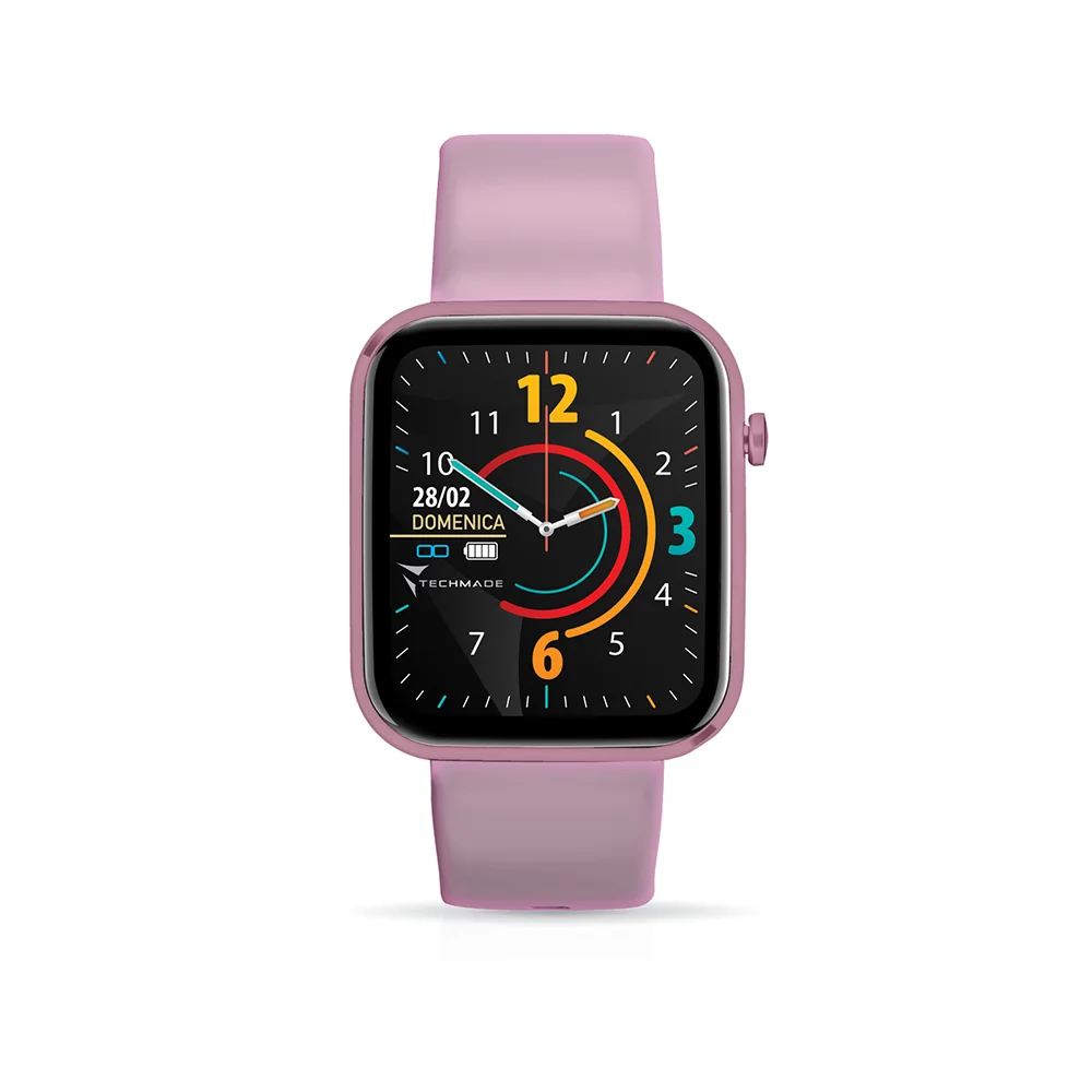 Techmade Hava Smartwatch Total Pink Da Portare Sempre con Te