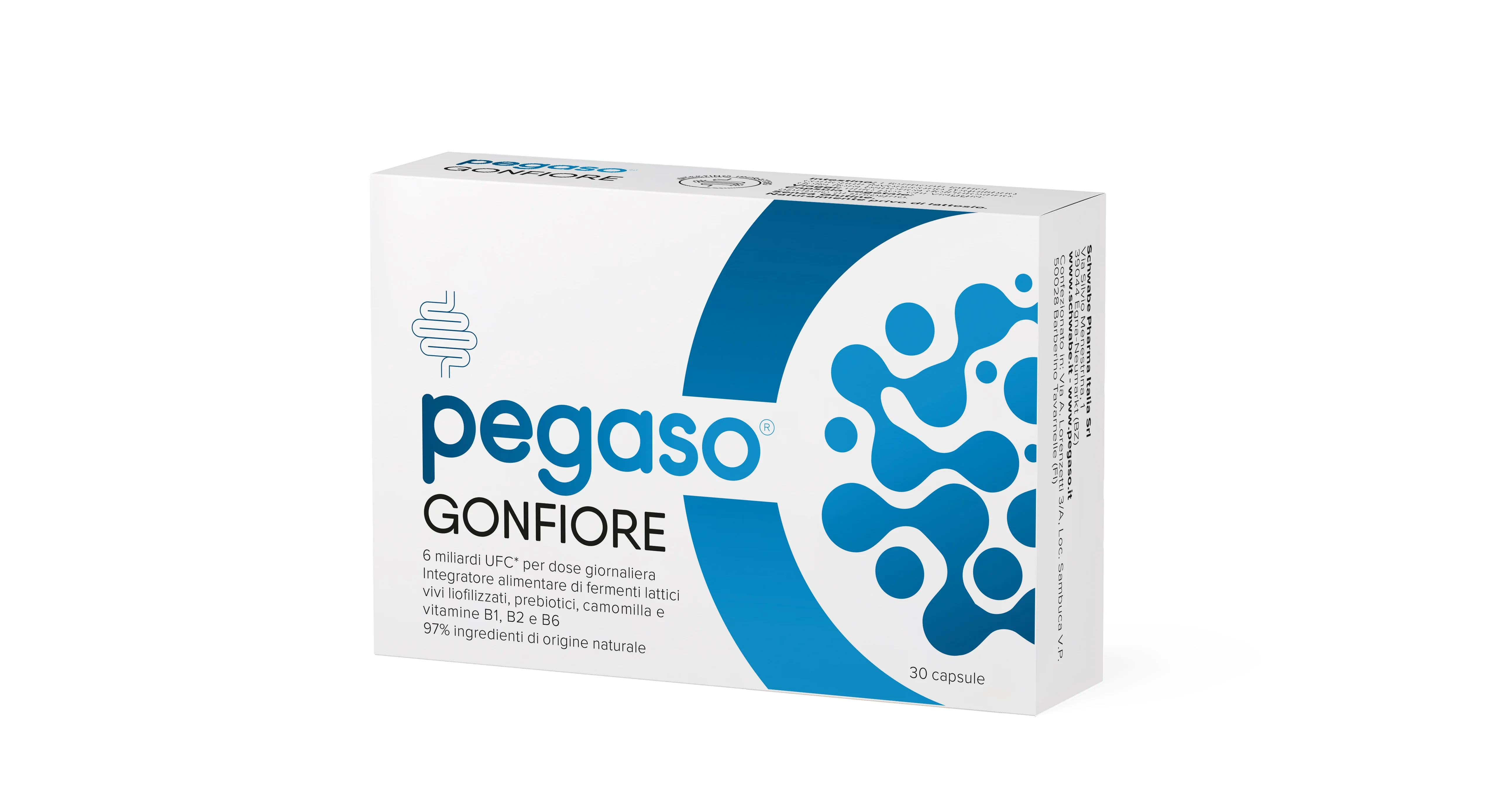 Pegaso Gonfiore 30 Capsule Senza Glutine