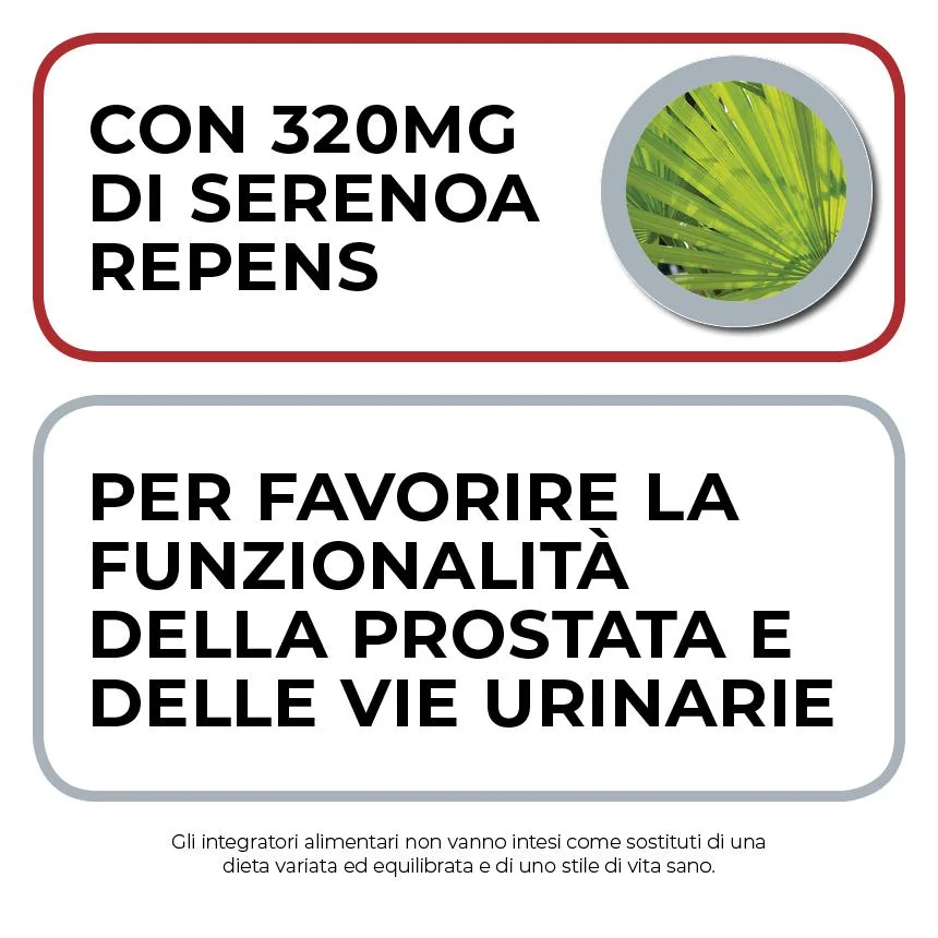 Prostamol 60 Capsule Molli Integratore Prostata e Vie Urinarie