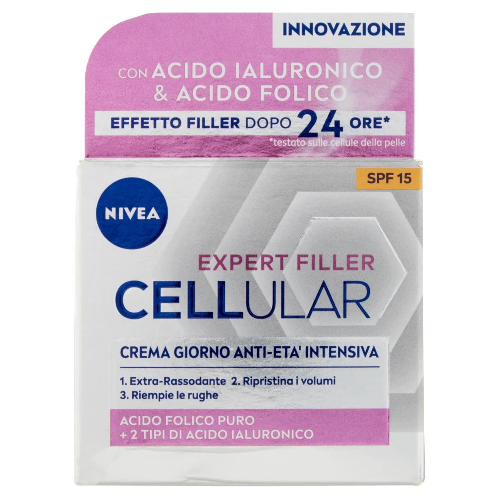 Nivea Cellular Expert Filler Anti-Età Crema Giorno Azione Rassodante
