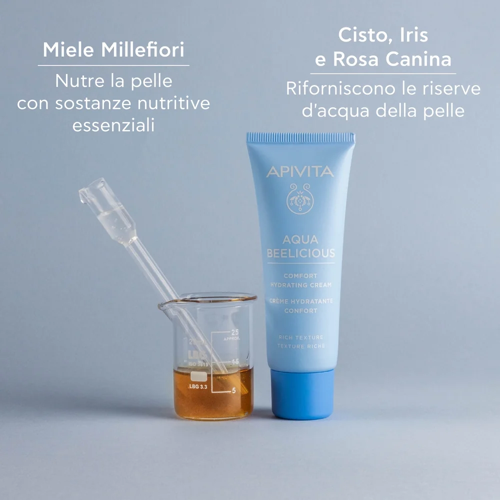 Apivita Aqua Beelicious Crema Comfort 40 ml Idratante