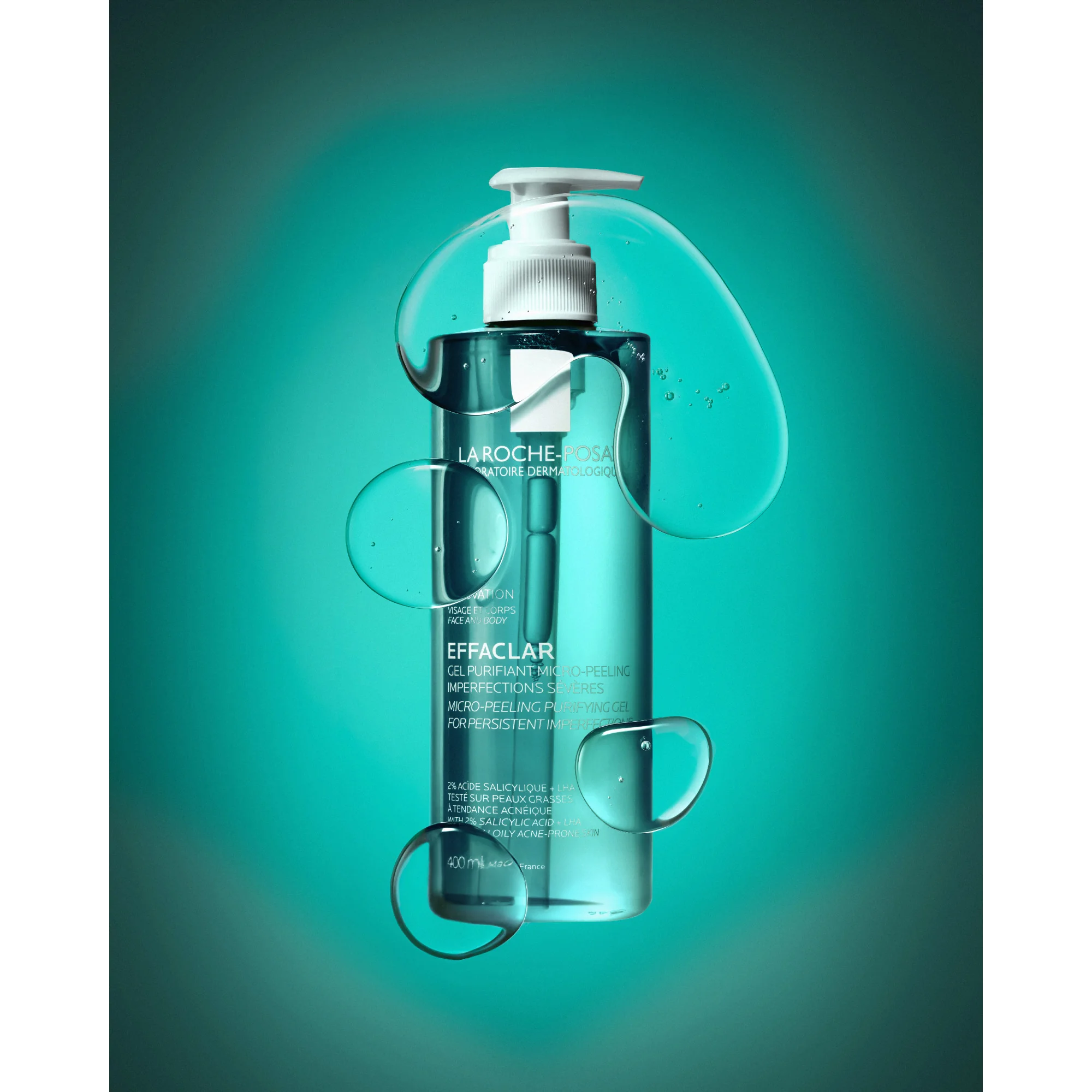 La Roche Posay Effaclar Gel 400 Ml Purificante per pelle con imperfezioni