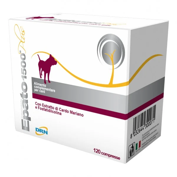 Drn Epato 1500 Plus 120 Compresse Integratore Fegato Cane