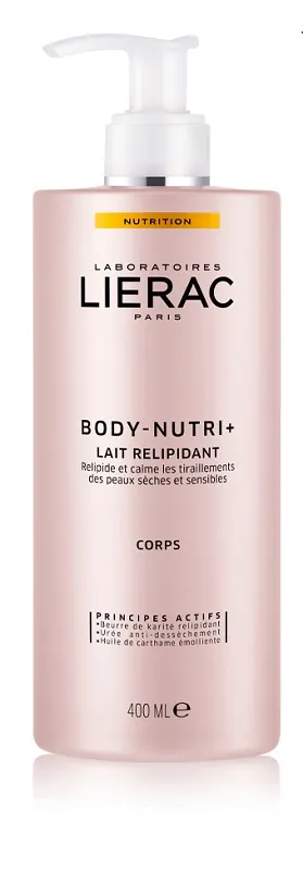 Lierac Body Nutri+ Lait R400 ml - Latte Anti Secchezza Relipidante Corpo Pelle Sensibile 