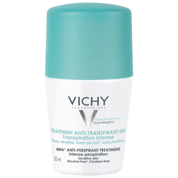 Vichy Deodorante Roll On Anti-traspirante 48h 50 ml Per Traspirazione Intensa