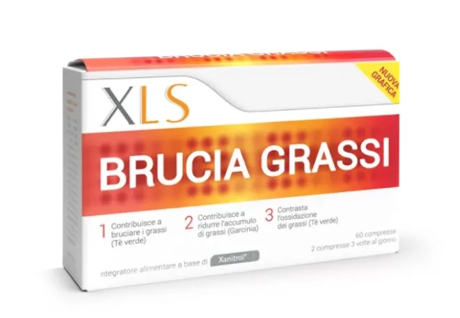 XL-S Brucia Grassi 60 Compresse - Azione Mirarta sui Depositi di Grasso e ne Favorisce la Riduzione