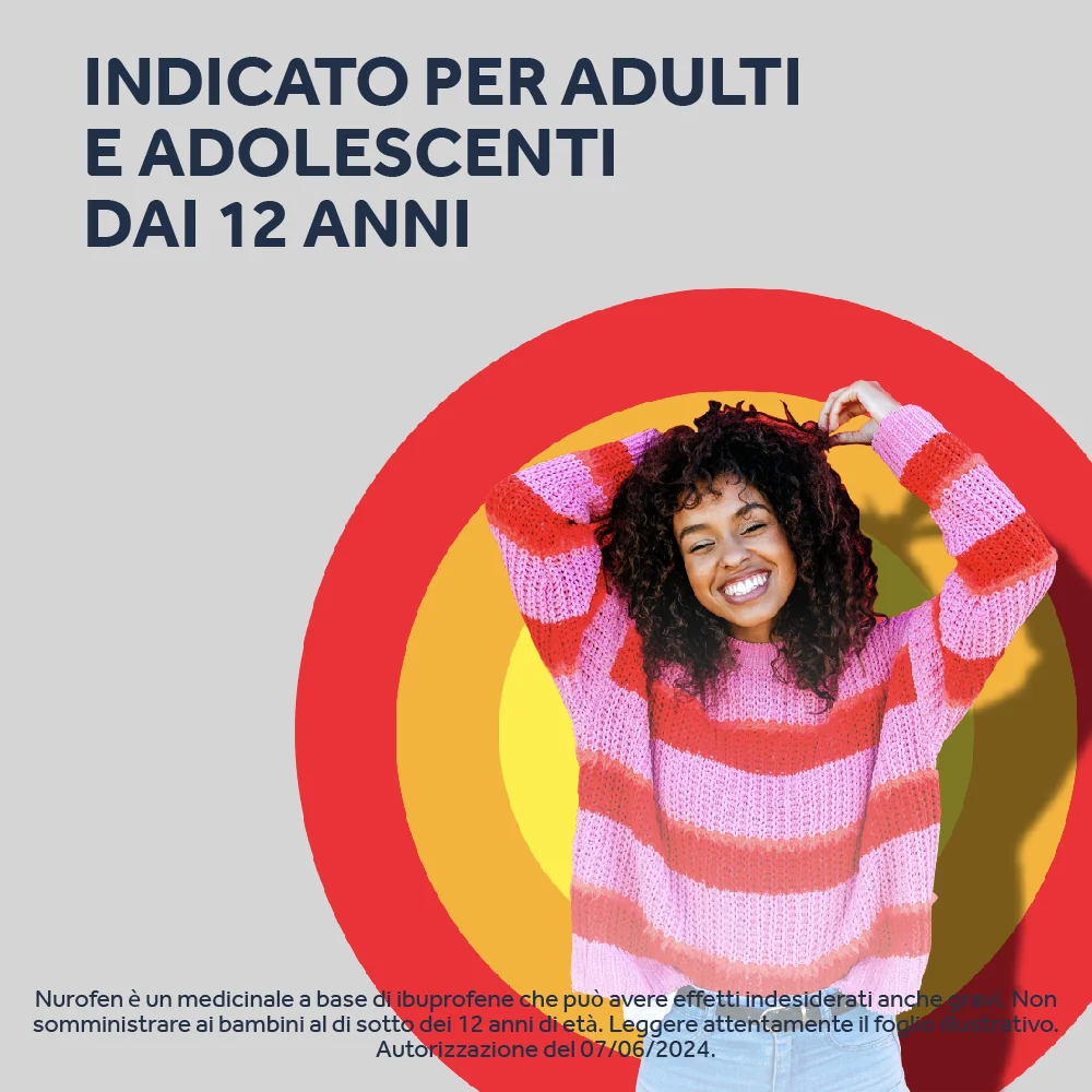 Nurofen 400 mg Ibuprofene 12 Compresse Rivestite Antidolorifico
