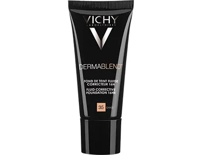 Vichy Dermablend Fondotinta Fluido 25 Nude 30 ml Pelle Sensibile