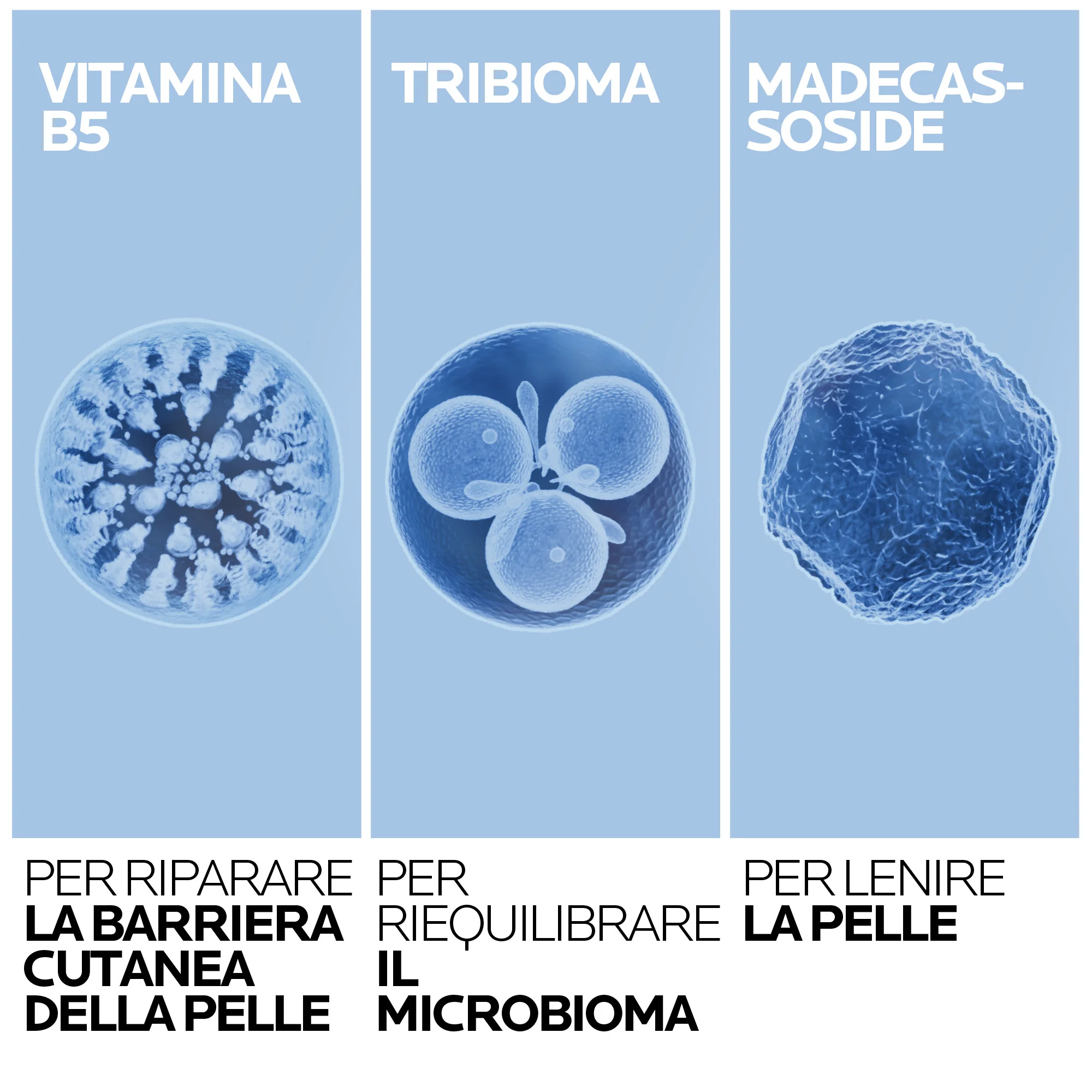 La Roche-Posay Cicaplast Baume B5+ SPF 50 40 ml Balsamo Lenitivo Ultra-riparatore per pelle sensibile, arrossata o fragilizzata