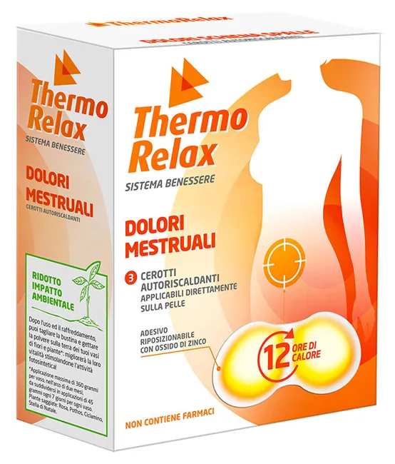 Thermo Relax Cerotto Dolori Mestruali 3 Pezzi