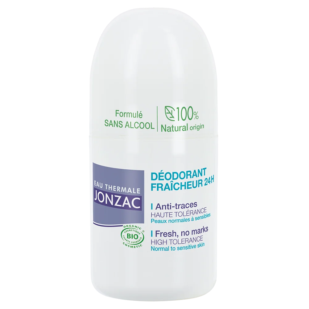 Jonzac Deodorante Freschezza 24H Alta Tolleranza Rehydrate 50 Ml Pelli da Normali a Sensibili