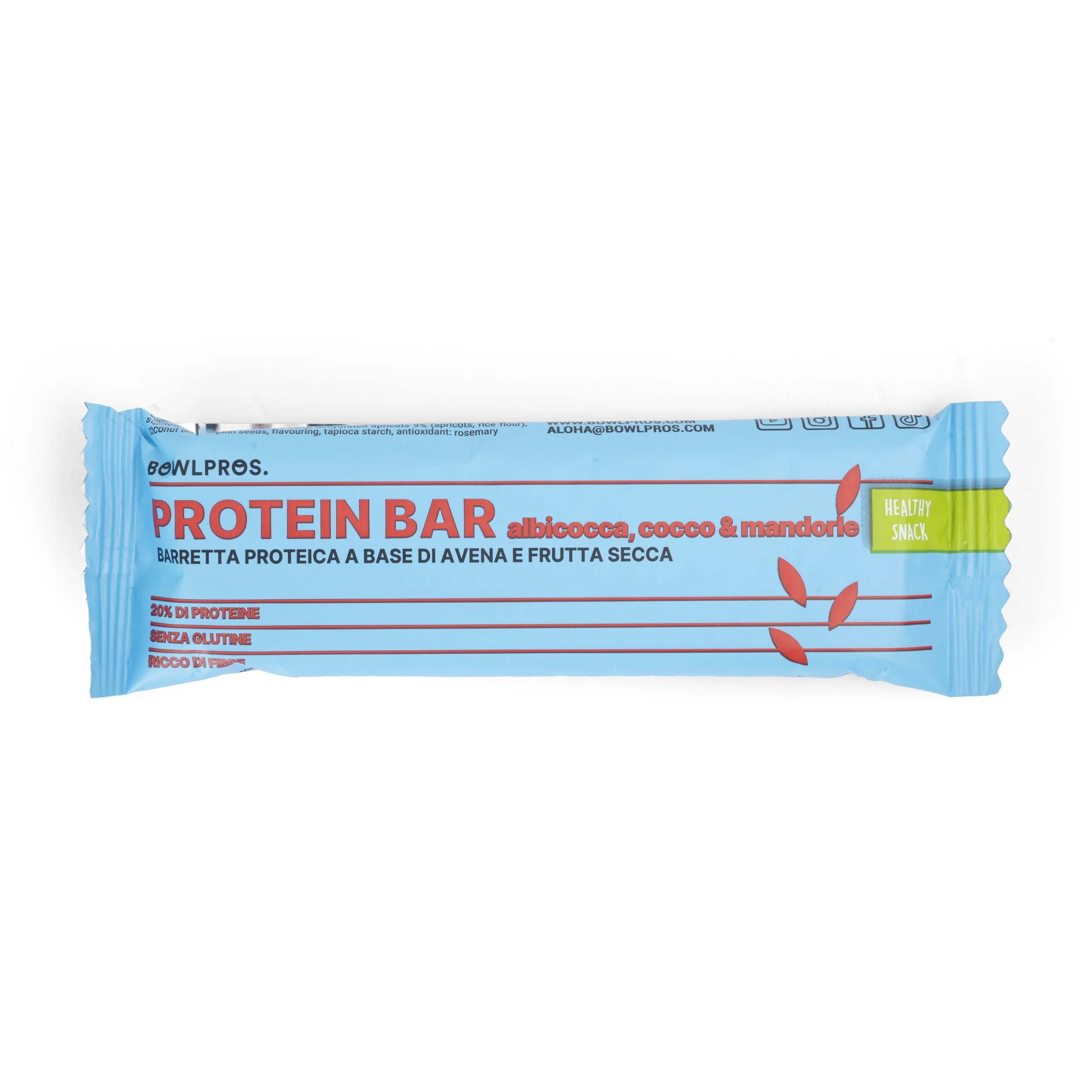 Protein Bar Alb Cocco&Mand 35G Senza Glutine