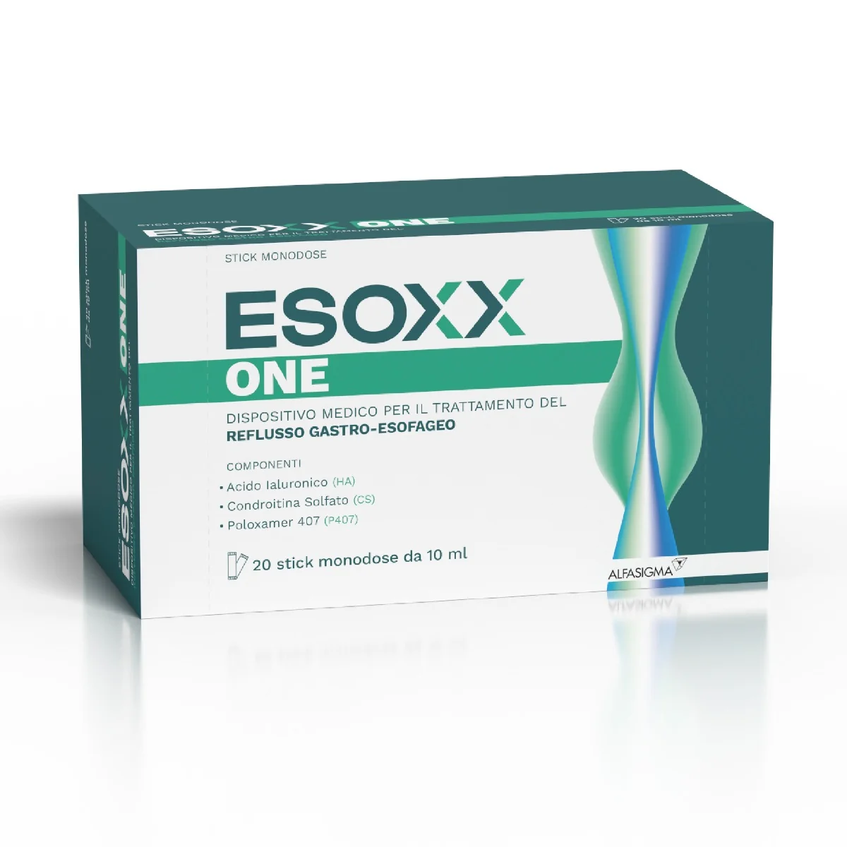 Esoxx One 20 Bustine Stick Orosolubili Anti-reflusso