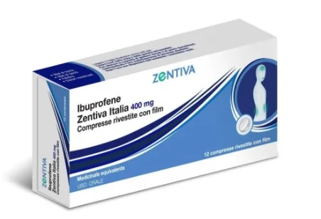 Ibuprofene Zentiva Italia 400 mg 12 Compresse Antinfiammatorio