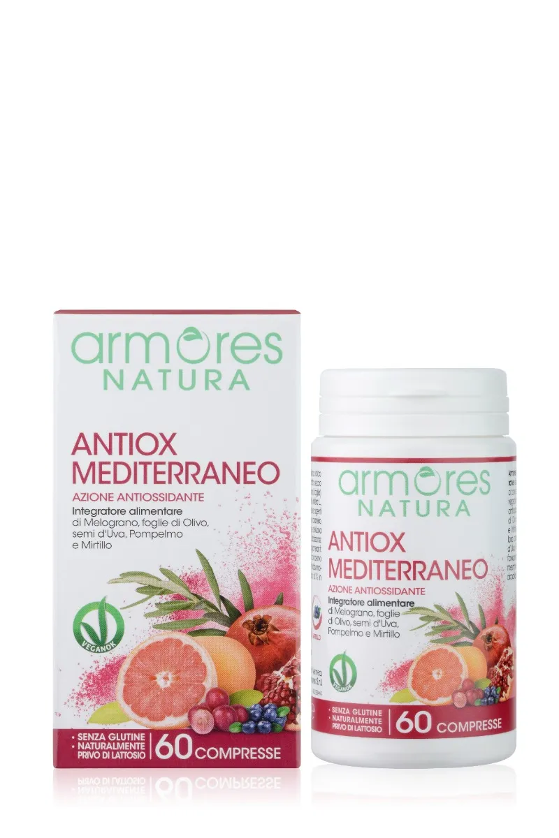 Armores Antiox Mediterraneo 60 Compresse Integratore Antiossidante