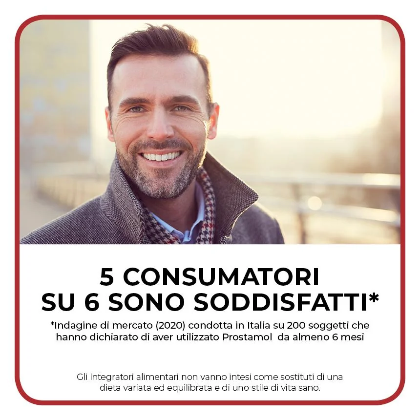 Prostamol 60 Capsule Molli Integratore Prostata e Vie Urinarie