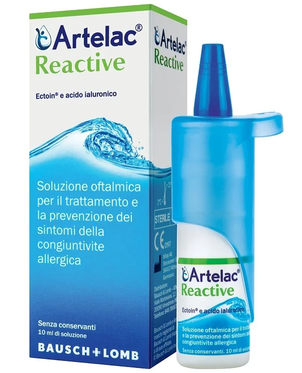 Artelac Reactive Soluzione Oftalmica 10 ml Congiuntivite Allergica