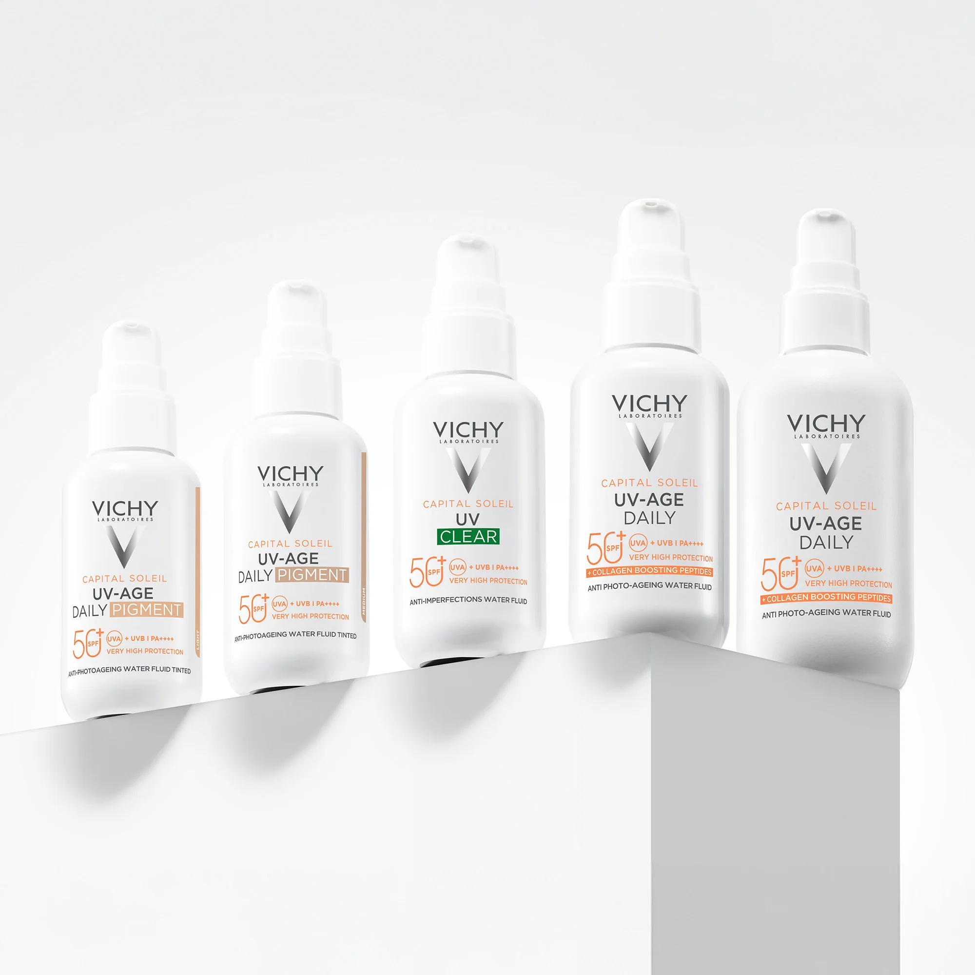 Vichy Capital Soleil Uv-Age Daily SPF 50+ 40 ml Protezione solare viso
