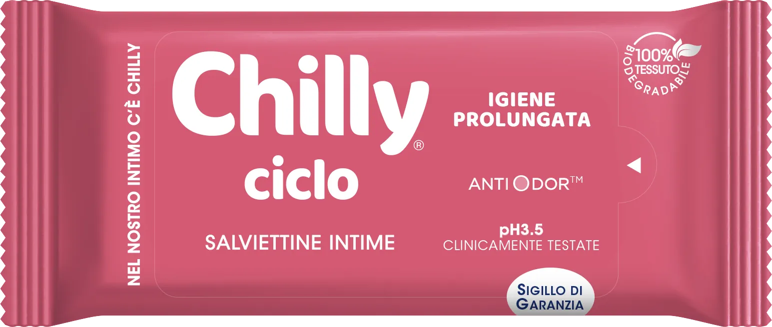 Chilly Salvietta Intima Ciclo 