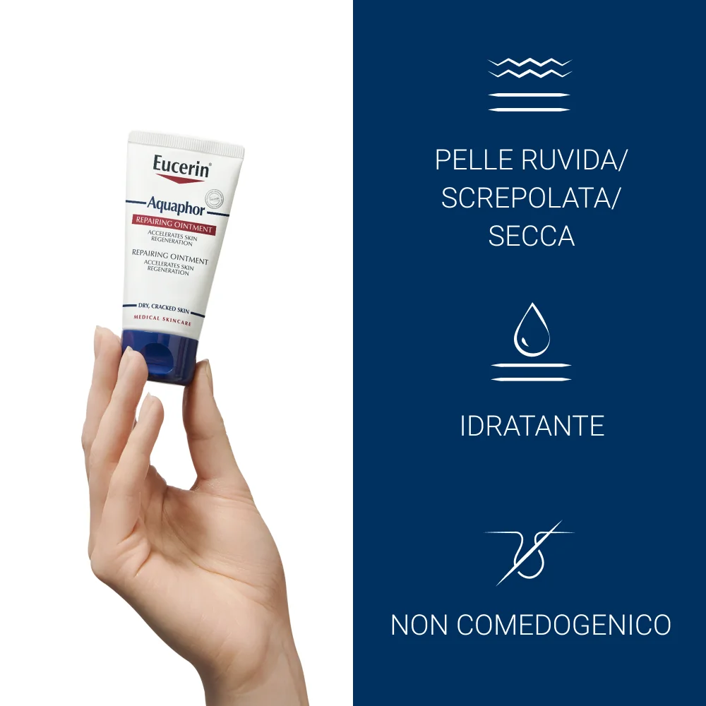 Eucerin Aquaphor Trattamento Riparatore - Crema mani Per Pelli Danneggiate