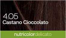 Biokap Nutricolor Delicato 4.05 Castano Cioccolato Tinta Per Capelli
