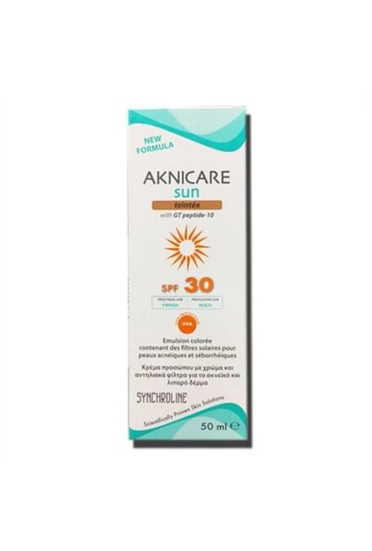 Aknicare Sun Teintee Dore 50 ml