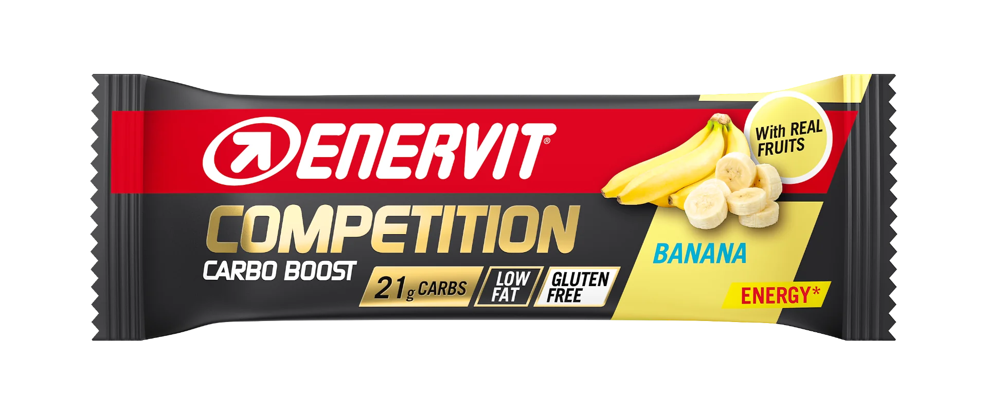 Enervit Sport Competition Banana 30 G Con Vitamine del Gruppo B