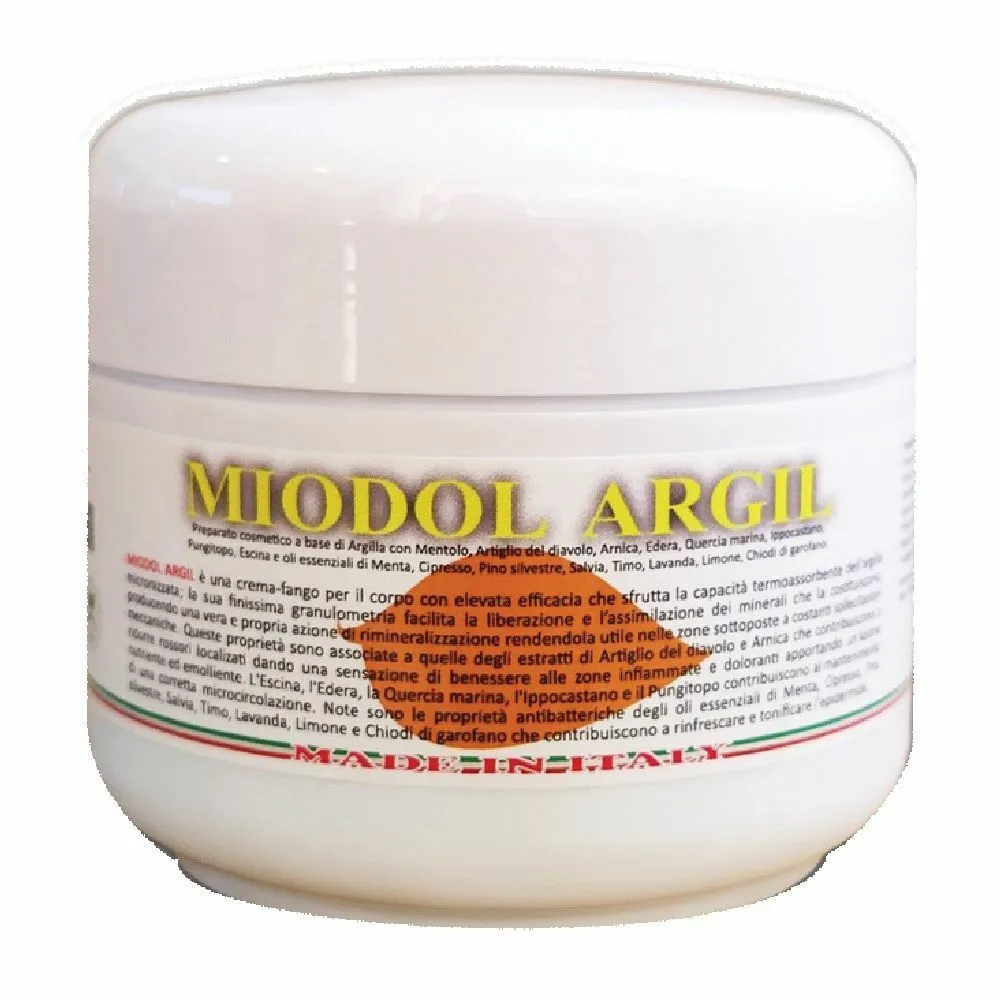 Miodol Argil Crema Fango Per Dolori Articolari e Muscolari 250 ml 