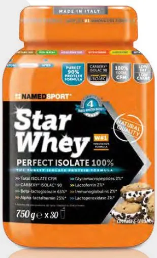 NAMED SPORT STAR WHEY ISOLATE COOKIES&CREAM 750 G