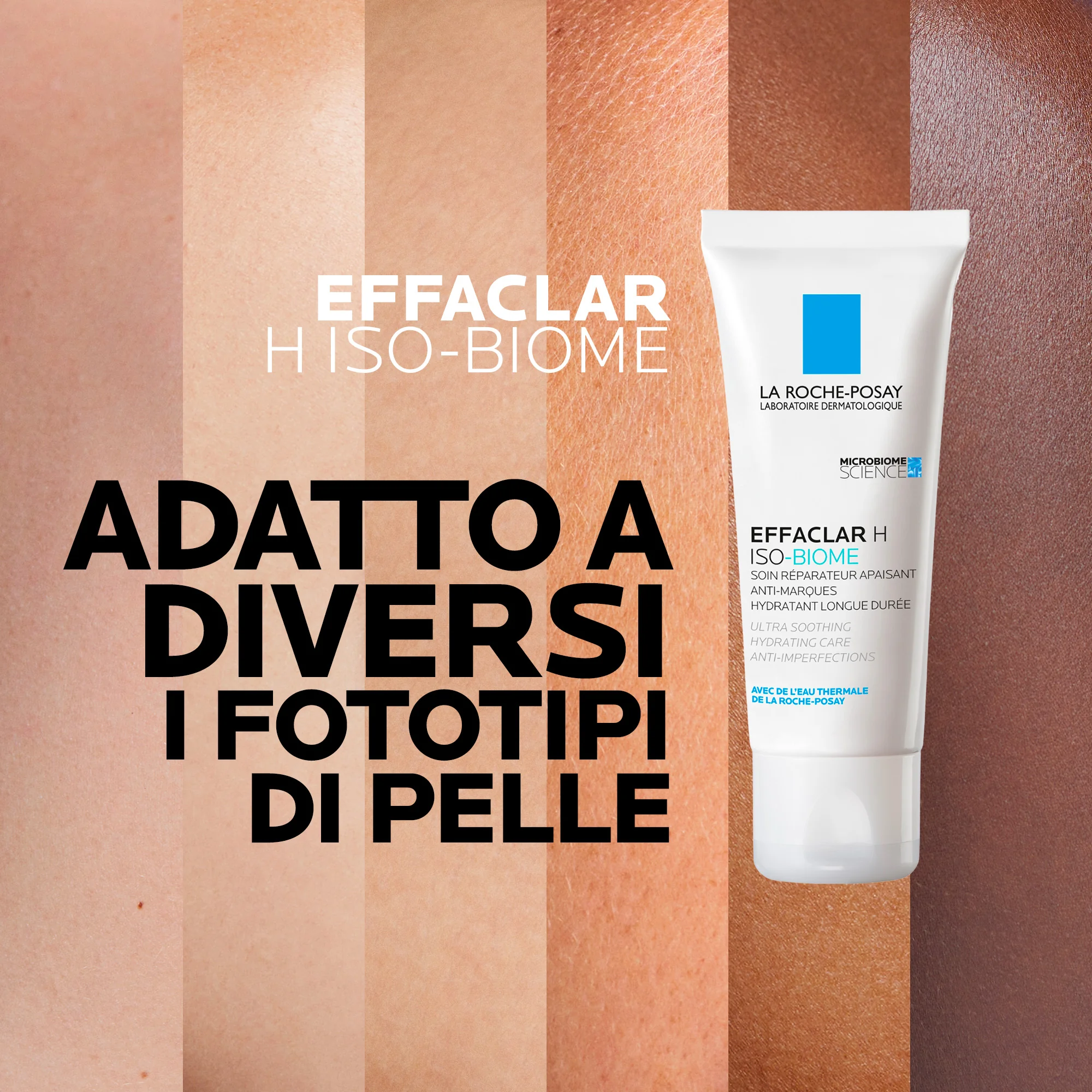 La Roche Posay Effaclar H Iso Biome Crema 40 ml Aiuta a ridurre le imperfezioni