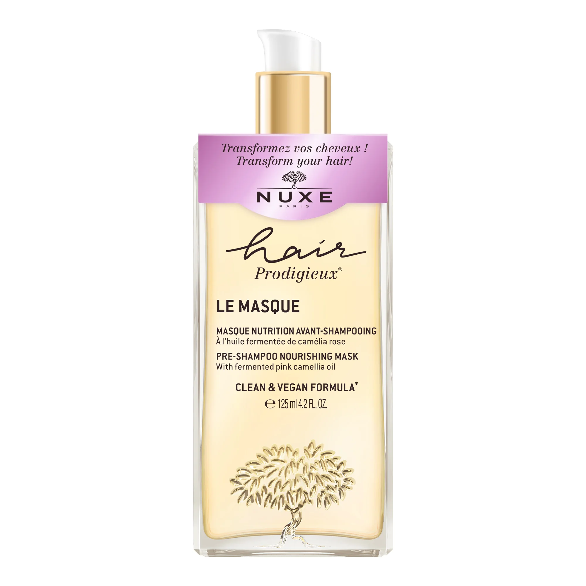 Nuxe Hair Prodigieux Maschera Nutriente Pre-Shampoo 125 ml Ripara la Fibra Capillare