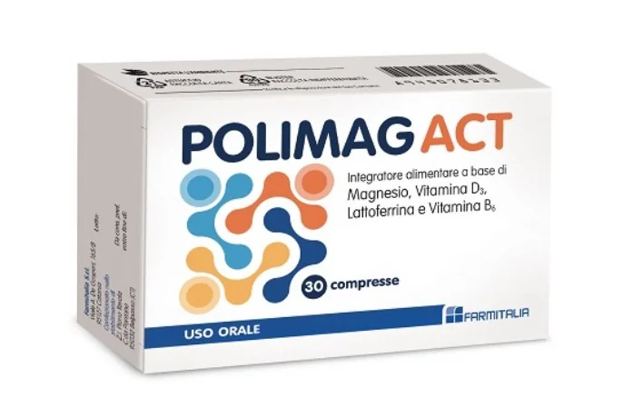 Polimag Act 30 Compresse Vitamine e Minerali