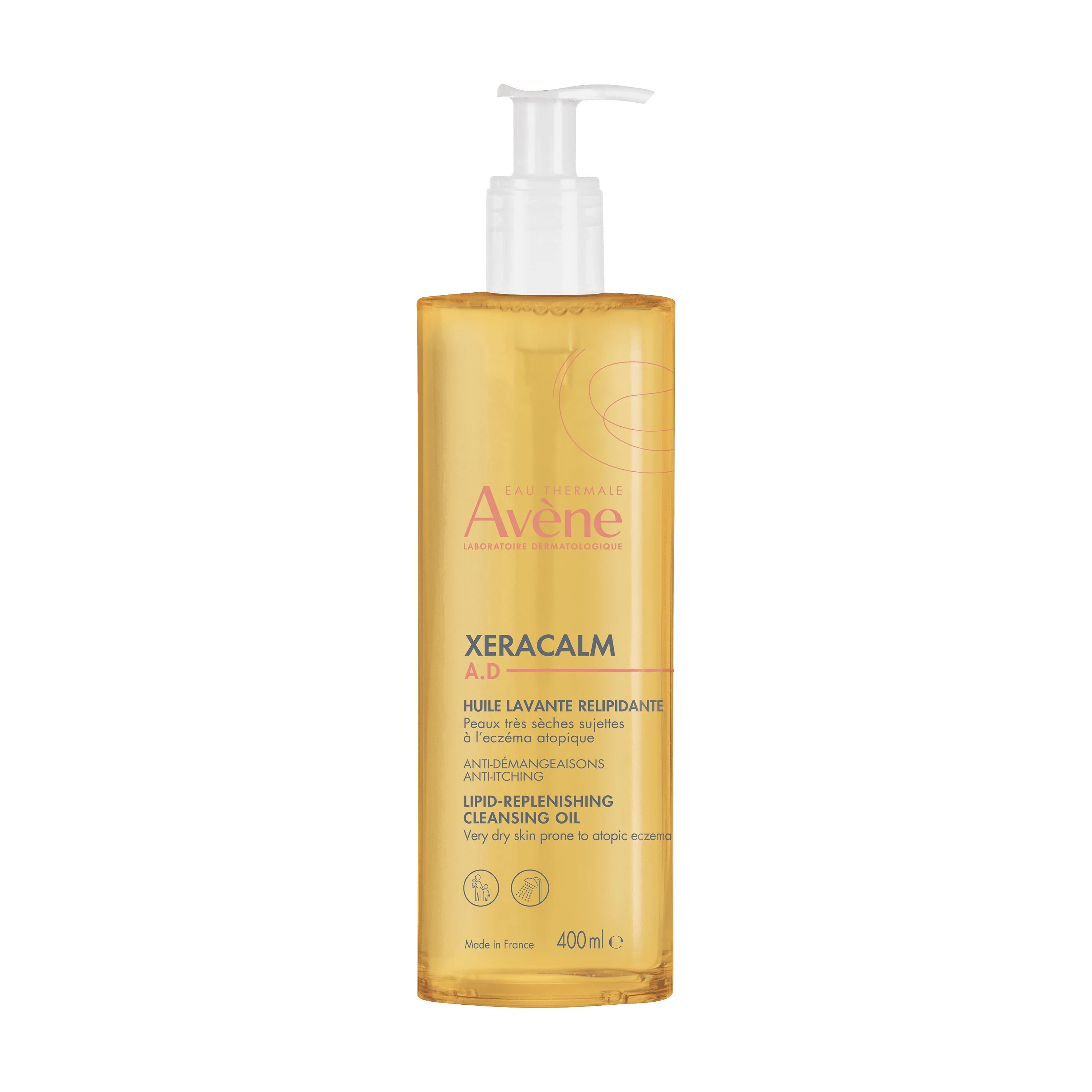 Eau Thermale Avène Xeracalm A.D Olio Detergente Liporestitutivo Prurito, 400 ml Pelle Secca a Tendenza Atopica