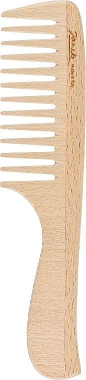 Janeke Pettine Manico Legno Faggio Ideale per tutti i tipi di Capelli