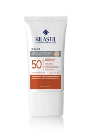 Rilastil Sun System D-Clar Light SPF 50+ 40 ml Protezione viso antimacchie
