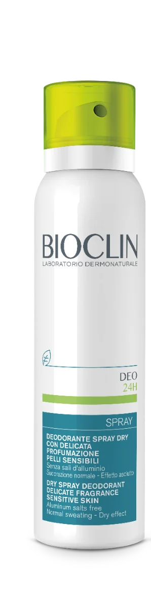 Bioclin Deo 24H Spray Dry Deodorante 150 ml Con Delicata Profumazione