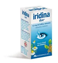 Iridina Due Collirio 10 ml - Nafazolina cloridrato 0,5 mg/ml