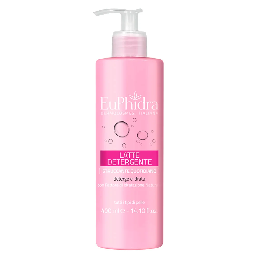 EuPhidra Latte Detergente Struccante 400 ml Quotidiano Viso e Collo