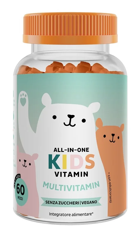 Bwb All In One Kids Vitamin 60 Caramelle Gommose