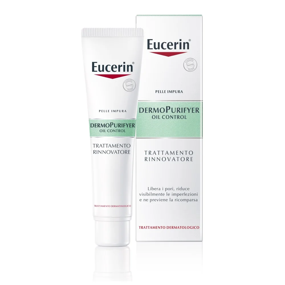 Eucerin DermoPurifyer Oil Control 40 ml Trattamento Viso Rinnovatore