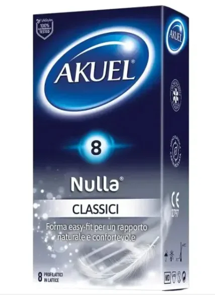 Akuel Nulla Classico 8 Pezzi Sesso Sicuro