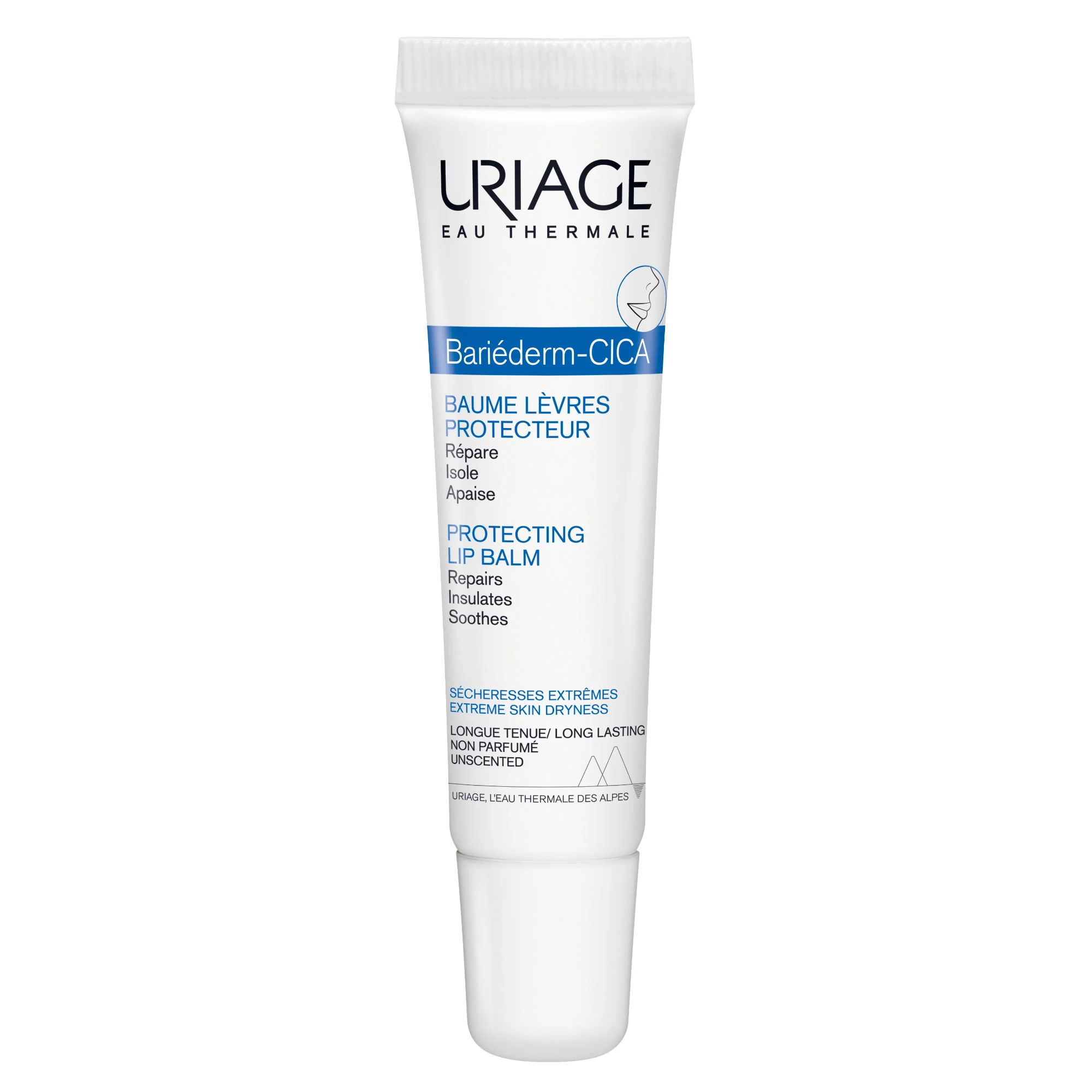 Uriage Barièderm Cica-Levres Balsamo Labbra Secche Screpolate 15 ml Balsamo Barriera
